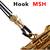 BG S20YBMSH Zen Leather Saxophone Strap - Black - New 3 thumbnail