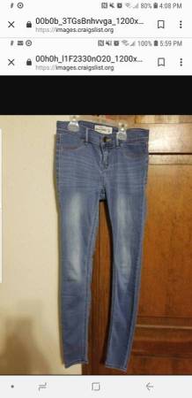 Abercrombie Jeans Sz 16slim 1