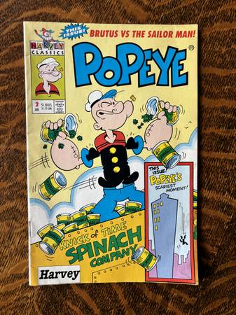 Popeye comic book 1