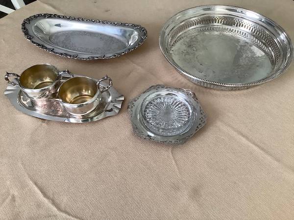 Vintage Silver Serving Pieces 1