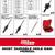 *New* Milwaukee Hole Dozer General Purpose Bi-Metal Hole Saw Set (28 P 5 thumbnail