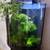 🐠 Beautiful 30-Gallon Half-Moon Aquarium + Stand – Rare Find! 1 thumbnail