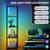 5 Tier Corner Shelf 63.78", with LED Light, APP / Remote Control,  Display for C 6 thumbnail