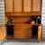 1960s Mid Century 2 Piece Hutch China Cabinet 19 thumbnail