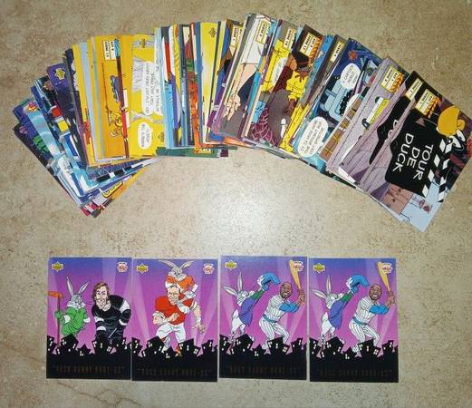 160pcs 1993 Upper deck Looney Tunes Cards, Not A Complete 1