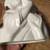 VINTAGE JAPANESE GEISHA GIRL WHITE INCENSE BURNER 6" 7 thumbnail