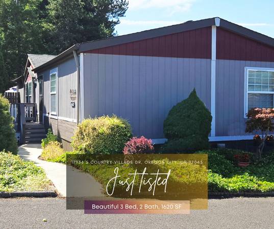 $250,000 / 3br - 1620ft2 - Beautiful 3 Bed, 2 Bath, 1620 SF Fleetwood in Park (Oregon City)63820882293251121
