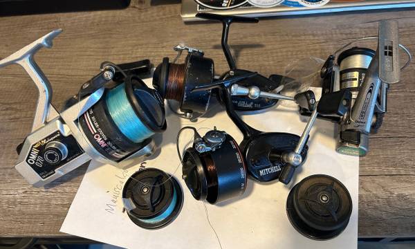 Vintage fishing reels 1