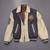 Vintage 90s JIGGIE XL Leather Wool Varsity Indian Aztec Jacket EUC Rar 2 thumbnail