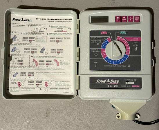 Lawn sprinkler controller 1