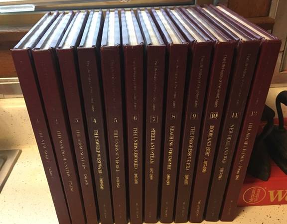 HISTORY OF THE UNITED STATES by TIME-LIFE 12 VOLUMES 1