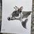 Original Cow Illustration - Hand-Signed 6"x8" Watercolor & Ink 3 thumbnail