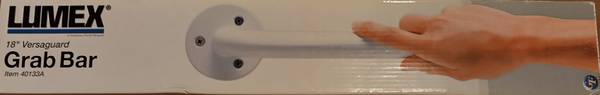18" shower bath safety grab bar 1