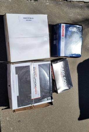 Rear brake drum set 1