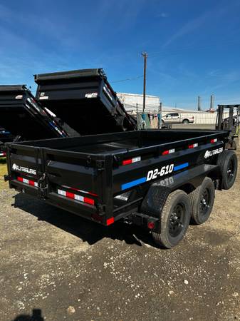 2025 RJ TRAILERS 6'X10' 7K DUMP TRAILER - $6,875 (Modesto)63471299103235123