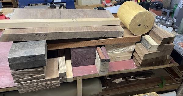 Assorted hardwoods for turning or?? 1