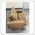 Dellarobbia Light Brown Ultrasuede Lounge Chair 6 thumbnail