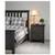 IKEA King Bed Frame (HEMNES) +Headboard+ Luroy Slats- Black 13 thumbnail