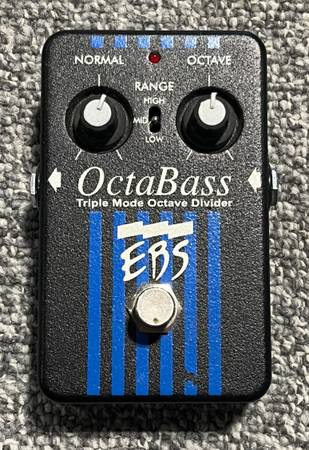 EBS Octabass Octave Pedal 1