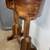 Vintage Wood Plant Stand Pot Pair Set Of 2 8 thumbnail