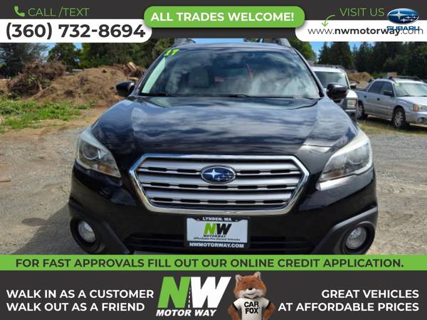 2017 Subaru Outback 25i Limited Wagon 4D - $14,995 (7160 Guide Meridian Rd., Lynden, WA 98264)63470887632385121