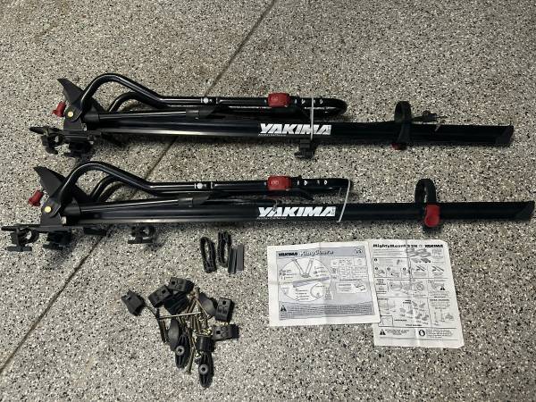 Yakima KingCobra (King Cobra) Rooftop Bike Racks, Quantity 2 1