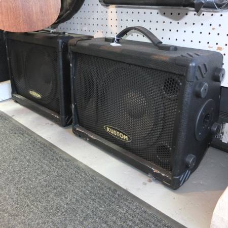 Kustom Monitors KPC 10M pair and KSC10M 1