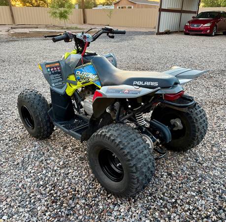 2022 Polaris Outlaw 110cc ATV - $2,750 (Los Lunas)63471382546305122