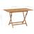 vidaXL Garden Dining Set -Warm Teak Solid Teak Wood Medium Foldable..! 6 thumbnail