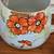 Antique Nippon Japan Pitcher and Teacups Orange Poppy Flower 10 thumbnail