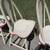 Antique 1950's  Drop leaf table with 4 chairs,   Drop leaf table 8 thumbnail