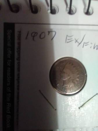 1907 Extra Fine Indian Head penny 1