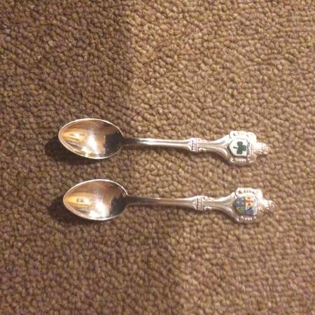 Silver souvenir spoons-Ireland 1
