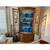 Vintage Pine Cabinet With Chicken Wire Display Hutch 4 thumbnail