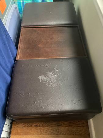 Kasala Flip Top Storage Ottoman Bench - DAMAGED 1