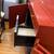 Beautiful Red Asian Desk/Cabinet w/Doors & 2 File Cabinet Drawers 7 thumbnail