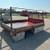 Custom Built 11' x 94" wide Steel Flatbed with Steel Overhead Ladder R 5 thumbnail
