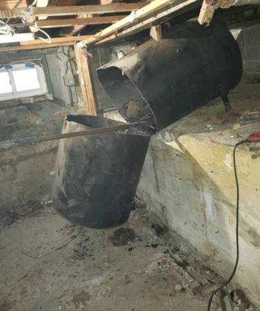 Cheapest oil tank removals depending on size 1