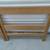 Solid Oak twin bed head board and footboard 2 thumbnail