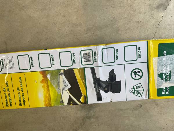 Sistema completo de portaequipajes para techo SportRack Sr1005 - $90 (Occoquan)63471145296129121