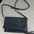 Gigi New York Hand Made Leather Python Bag Navy 1 thumbnail