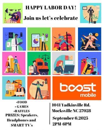 COME IN TODAY FOR THE LABOR DAY DEALS! 1