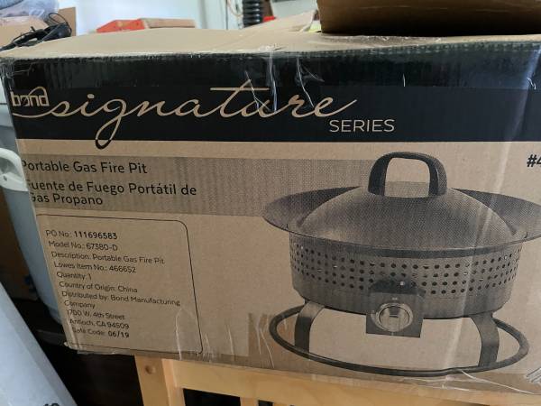 propane fire pit NEW 1