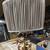 Set of 2 Vintage Metal Vine Leaf Lamps 1 thumbnail