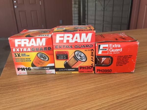Fram Oil Filters 1