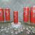 5pc Vintage MCM Cherry Red Theater Barware 2 thumbnail