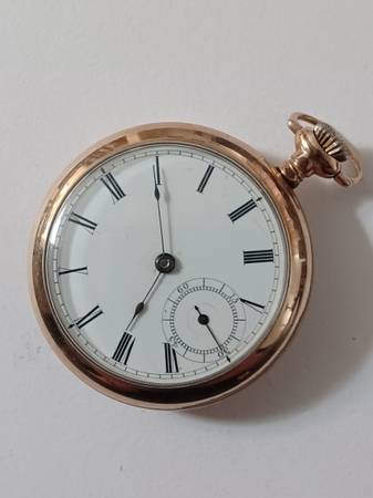 Antique pocket watch Illinois size 18 Miller 1882. 1