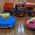 Set of 3 Green Toys Orange Tractor Vehicle + Tug Boat + Submarine 2 thumbnail
