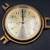 Vintage Ship Wheel Port Hole Clock Time Quartz Brass 24" Wood Nautical 5 thumbnail