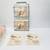 (2) sets - New  Wisteria Metal Basket Shelf pockets 4 thumbnail